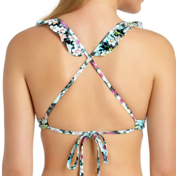 California Waves Womens Push-up Underwire Swim Top - Picture 2 of 2